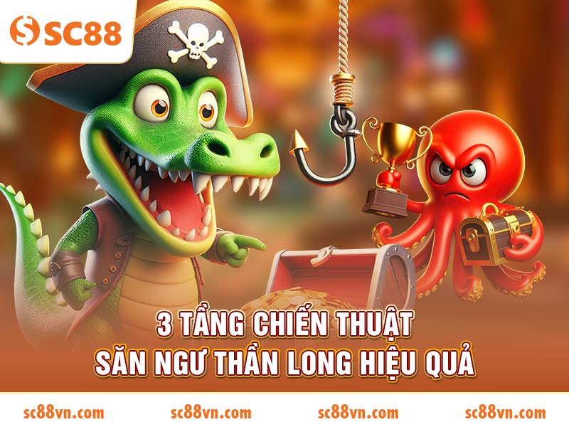 3 tầng chiến thuật săn ngư Thần Long hiệu quả
